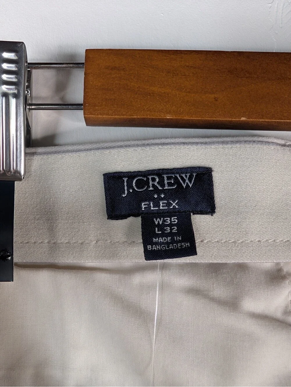 NWT J.Crew Flex Slim-Fit Stretch Chino Pants 35 X32
